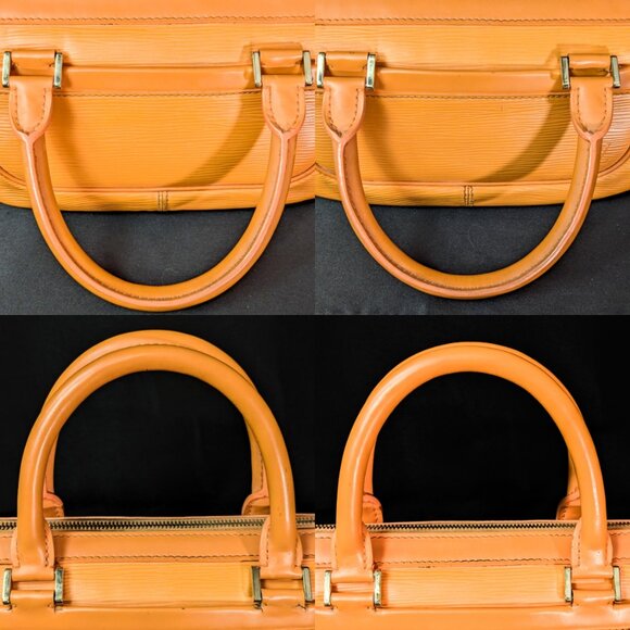 LOUIS VUITTON Epi Leather Dhanura PM Orange - RARE - Picture 14 of 16